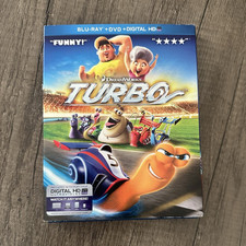DreamWorks Turbo Blu-ray  DVD  Digital Copy PG 2013 Reynolds Giamatti 96m