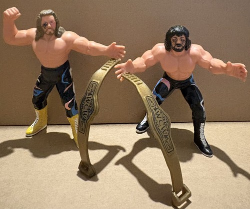 WCW Galoob Fabulous Freebirds Jimmy Garvin & Micha...
