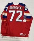 SERGEI BOBROVSKI SIGNED 2014 TEAM RUSSIA OLYMPIC JERSEY SOCHI BOBROVSKY JSA COA — photo 1