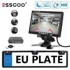 Rückfahrkamera Kennzeichen Halter Nummernschild Sensoren Mit 7 Zoll Monitor Auto
