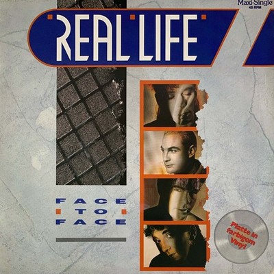 Real Life - Face To Face [Vinyl LP] Curb Records | Germany, 1985 | 12''Maxi