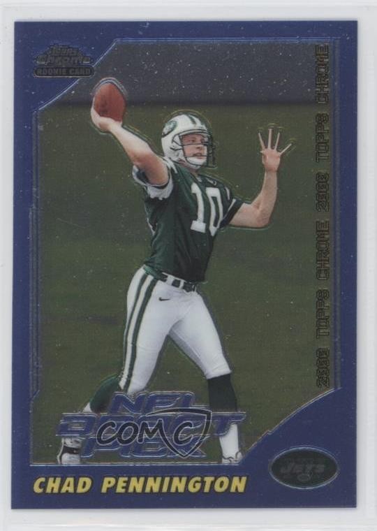 2000 Topps Chrome NFL Draft Pick 1271/1650 Chad Pennington #257 Rookie RC n1u