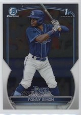 2023 Bowman Chrome Prospects Ronny Simon #BCP-112 0q1p