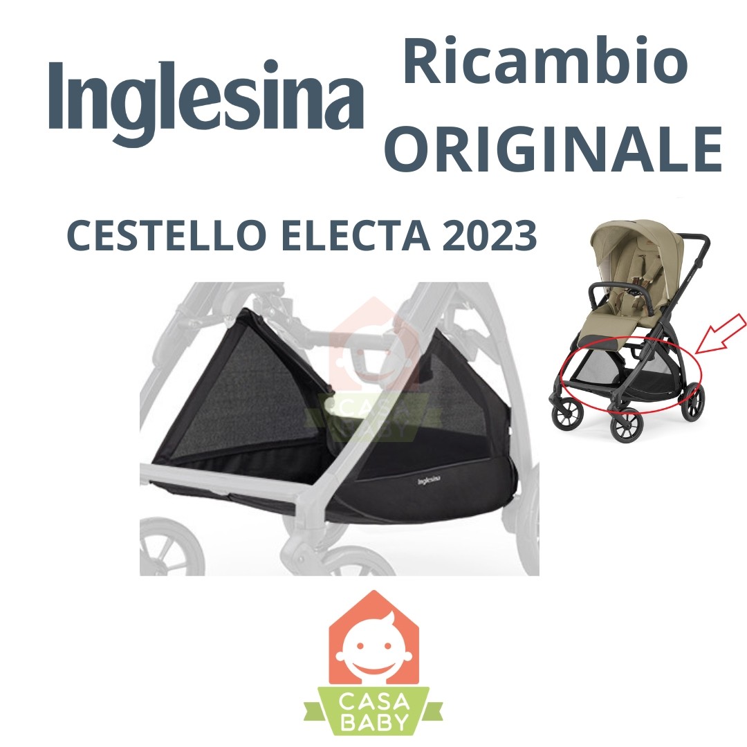 Cestino Inglesina Electa 2023 Ricambio Cestello Portaoggetti