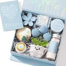 Spa Gifts for Women Bath Gift Set Relaxing Spa Gift Baskets Home Bath Set Ocean