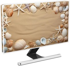 Waterproof Computer Monitor Cover 26, 27, 28 Inch Full Body Cover for Compute...