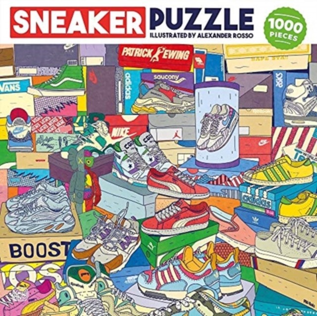 Sneaker Puzzle by Alexander Rosso (Paperback Book)
