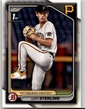 2024 Bowman Draft Levi Sterling #BD-83 Pittsburgh Pirates