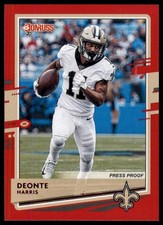 2020 Panini Donruss - Deonte Harty #180 Press Proof Red