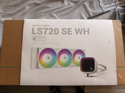 DeepCool LS720 SE 360mm Liquid CPU Cooler White, Intel/Amd Compatible