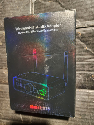 Moregax M18 Wireless HiFi Audio Adapter Bluetooth 5.3 Receiver/Transmitter (CIB)