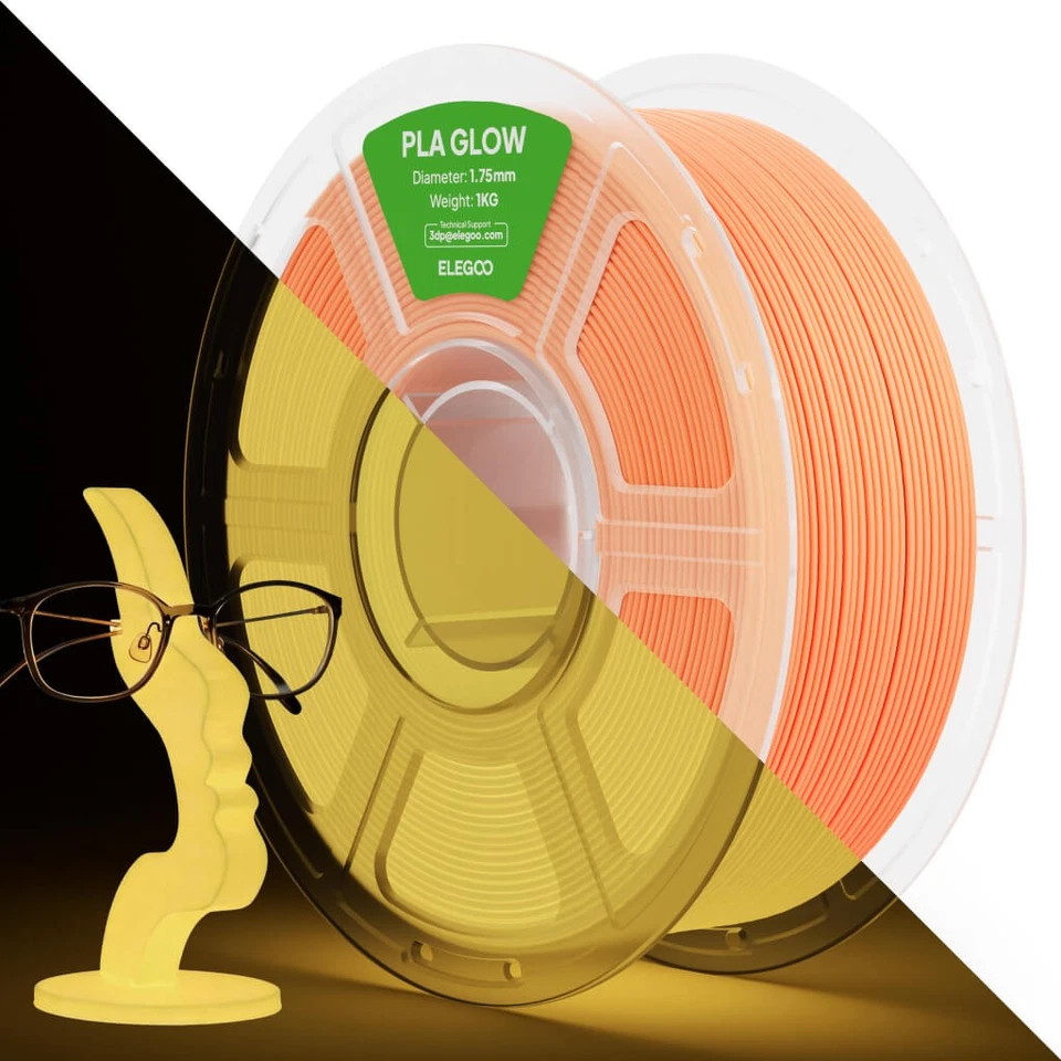 ELEGOO Glow PLA (5x1kg)
