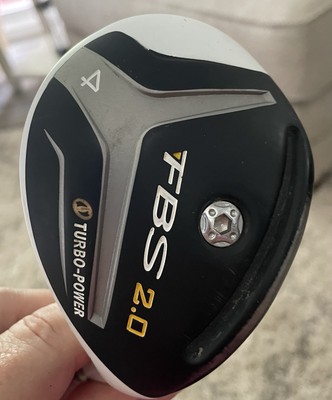 TURBO POWER Steel Plus Fairway 4 Wood 40  RIGHT HAND Reg Flex Graphite Shaft