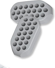 JAWRIZE Jaw Exerciser,Jawline Exerciser for Men GRAY AND 1 PACK ,2Q