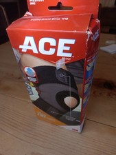 Ace 3M Moisture Control Knee Support Sz M Moderate Fitted Compression Box Damage