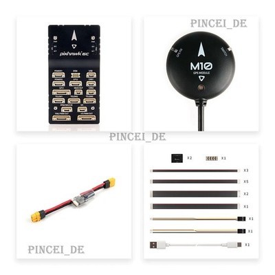 Holybro Pixhawk 6C Flight Controller (Metal Shell)+Power Module+ M10GPS (20230) 