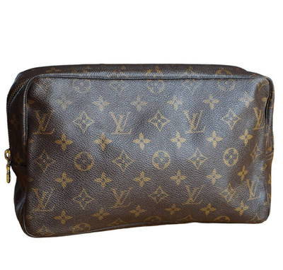 Louis Vuitton M47522 Trousse Toilette 28 Monogram Canvas Cosmetic Pouch Bag #D45