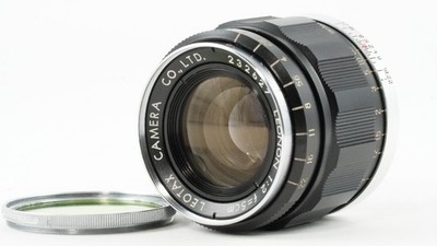 【Problem】LEOTAX LEONON 5cm 50mm F2 LTM MF Lens From JAPAN #683