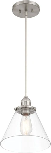 Minka Lavery 5686 Barwell 10"W Mini Pendant - Oxidized Aged Brass - Picture 2 of 6