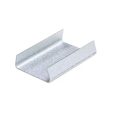 IDL PACKAGING ST-O-58 Steel Strapping Seals, 5/8", Open, Snap-On, PK1000