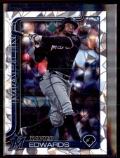 2025 Topps Diamante Foil Xavier Edwards Miami Marlins #258
