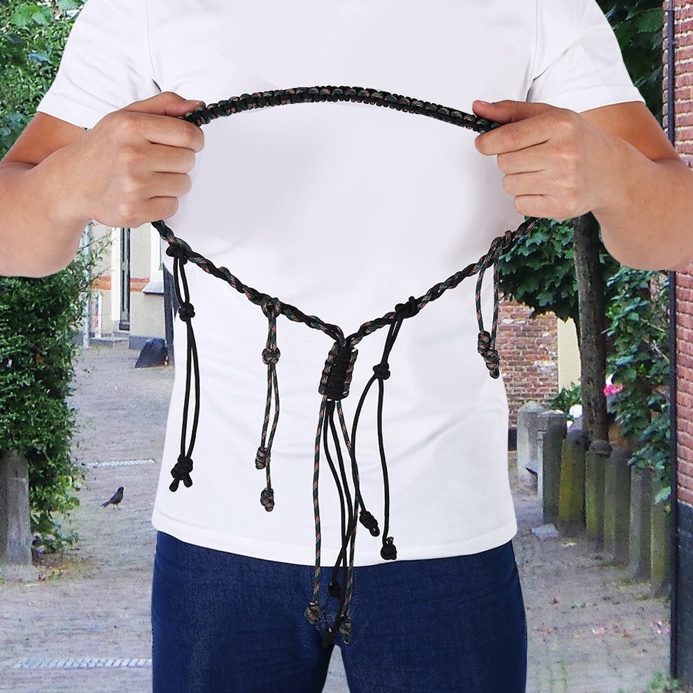 New Portable Nylon Duck Goose Call Lanyard Braid Paracord For Outdoor Hunting