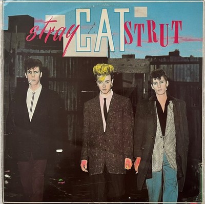 STRAY CATS - Stray Cat Strut EP (UK Pressing) LP EX, Polygram (scat 123)