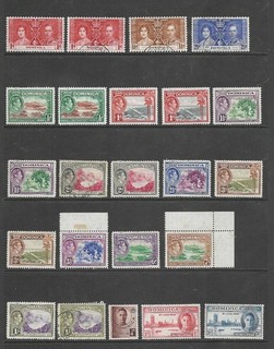 Dominica KGVI Stamp Group
