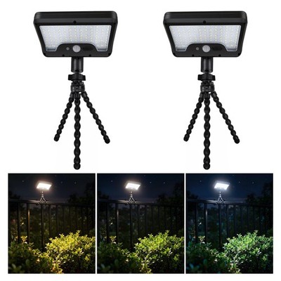 Varmtalys Solar Motion Lights Outdoor with Flexible Octopus Tripod, 12V Low
