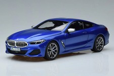 183286 BMW M850i Blue Metallic Norev 1/18