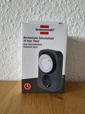 Brennstuhl | Zeitschaltuhr MZ 20 | Mechanische Timer Steckdose | Neu & OVP