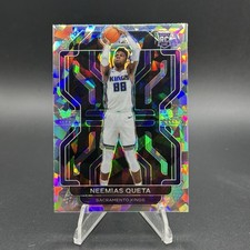 2021-22 Panini Prizm NEEMIAS QUETA Silver Cracked Ice Kings #316 Rookie RC