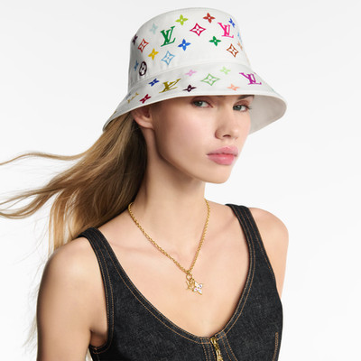 Louis Vuitton × Takashi Murakami Superflat Reversible Bucket Hat