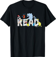 Dr. Seuss Characters Read Design T-Shirt