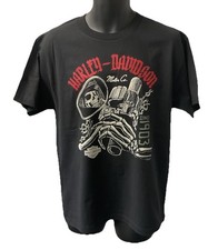 Harley Davidson Men's Ready To Ride Short Sleeve T-Shirt Black 3002782-BLCK