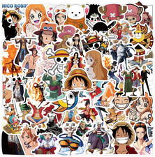 110PCS Anime Stickers, Waterproof Vinyl Decals for Water Bottles, Laptops, Skate