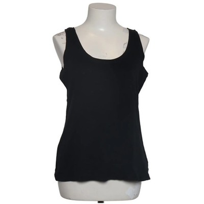 Tom Tailor, Tank­top, Größe: XL, Schwarz, Baumwolle, Einfarbig, Damen #JyC