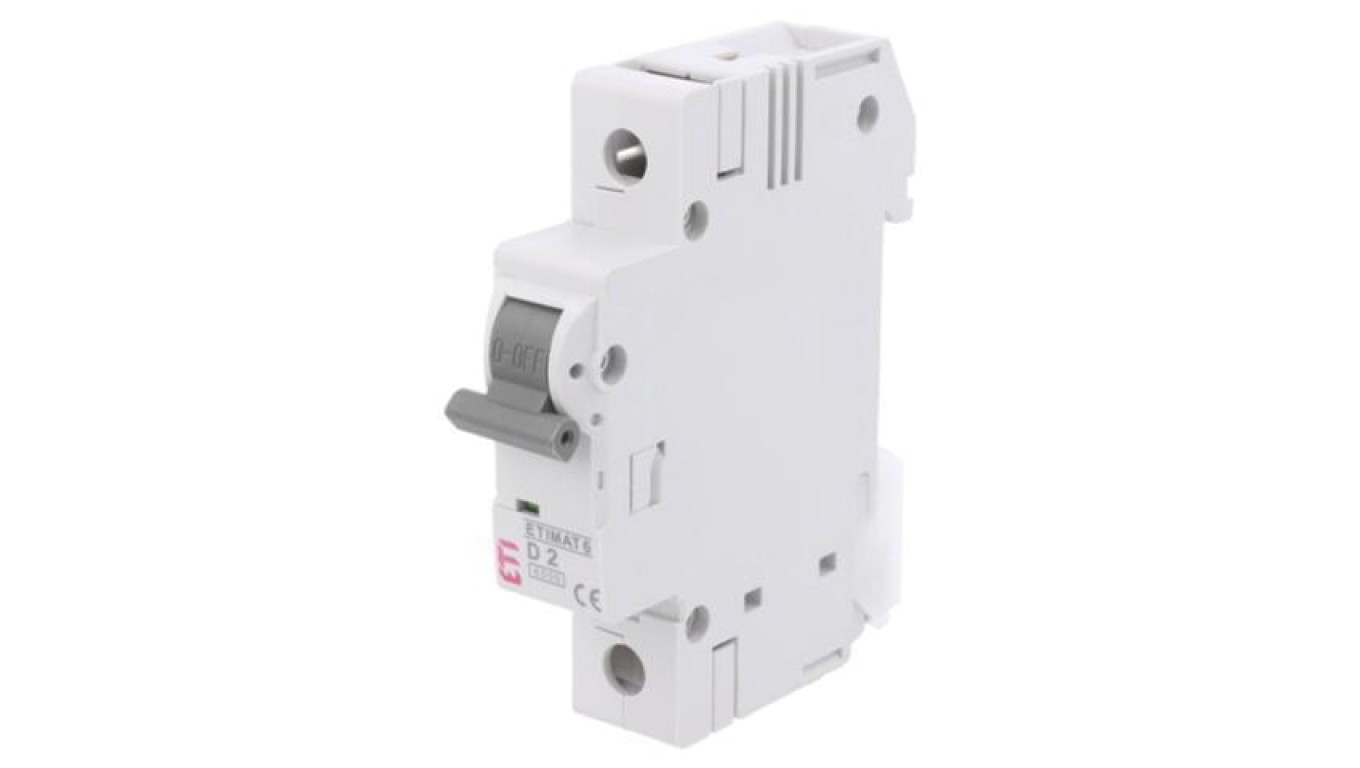 Overcurrent switch, 230/400VAC, power ETIMAT 6 1P D2
