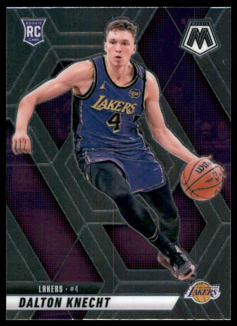2024-25 Panini Mosaic #238 Dalton Knecht Silver