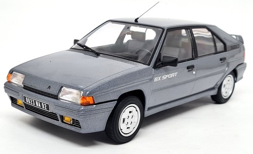 Norev 1/18 - Citroen BX Sport 1985 Fox Grey Diecast Scale Model Car - Picture 4 of 7