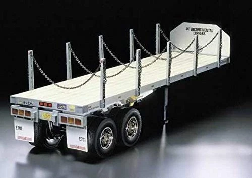 Tamiya 1/14 RC Flatbed Semi Trailer Truck Kit 56306 Radio Control Eléctrico... - Imagen 2 de 4