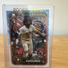 2024 Topps Holiday - Jackson Chourio #H119 (RC)