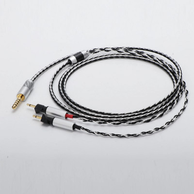 8 Cores OCC Copper Upgrade Headphone Cable for Abyss Diana V2 Phi TC X1226lite-