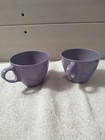 Vintage Melmac Royalon 304 Pair Set Of 2 Purple Cups Made in USA Kitchen/ Home — photo 1