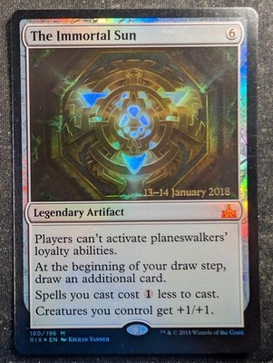 The Immortal Sun - Foil Prerelease - Rivals of Ixalan (MTG)