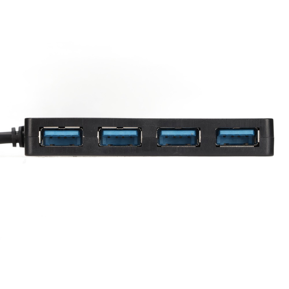 4-Port USB 3.0 Hub - High-Speed 5Gbps Portable Data Transfer Kit