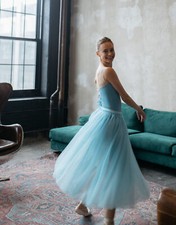 Long Tutu Carlotta - Pull-Up Tulle long romantic Tutu