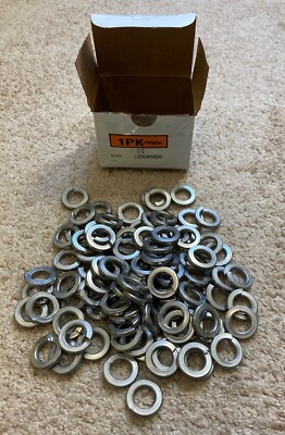 100 McMaster-Carr 18-8 Stainless Steel .87  OD #1/2 Lock Washer P/N: 92146A033