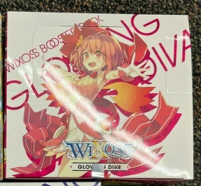 WIXOSS TCG WXDi-P01 [EN] GLOWING DIVA ENGLISH BOOSTER BOX 20 PKS 2ND PRINT  RUN | eBay