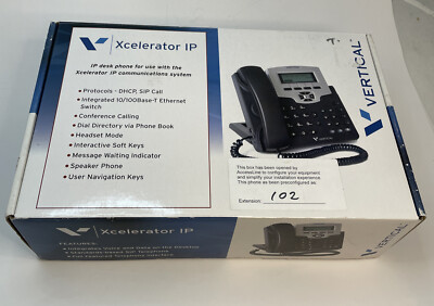 Vertical Xcelerator IP Speakerphone 7504-10 IP2007